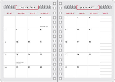 2025 House of the Dragon 13-Month Weekly Planner inside page 2
