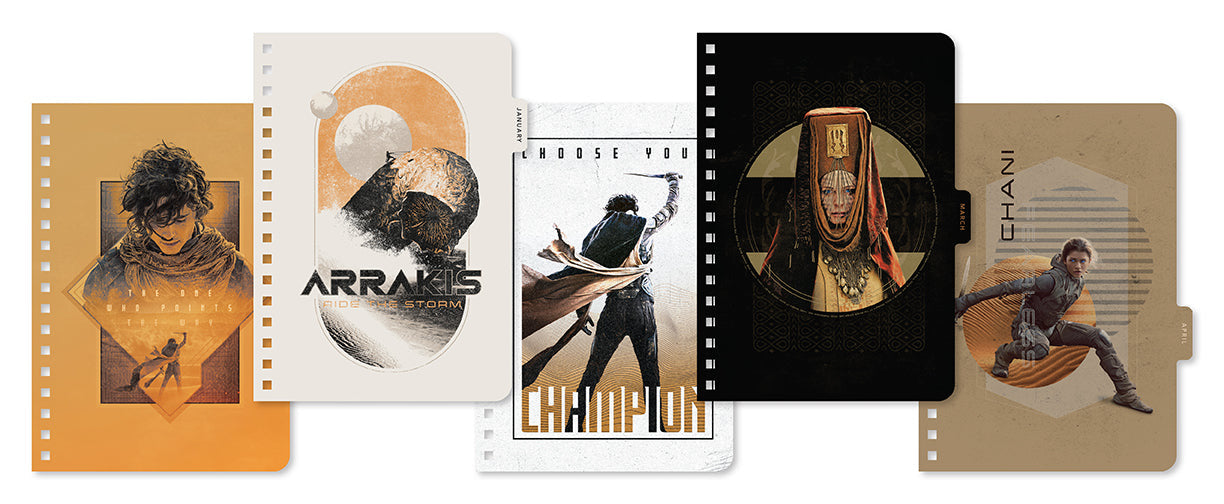 2025 Dune: Part 2 13-Month Weekly Planner inside page 3
