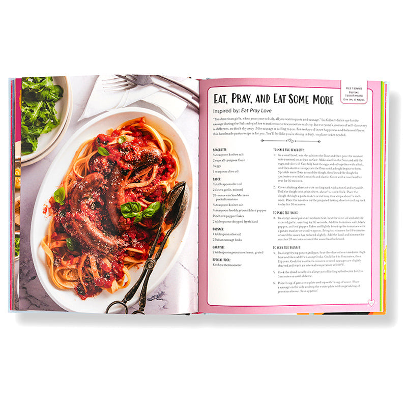 The Rom-Com Cookbook inside page 1