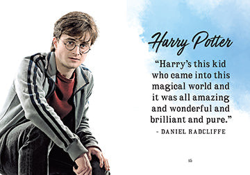Harry Potter: The Mini Book of Characters inside page 3