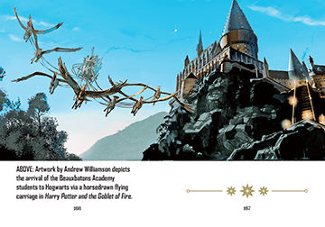 Harry Potter: The Mini Book of Characters inside page 6
