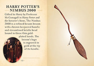 Harry Potter: The Mini Book of Brooms inside page 2