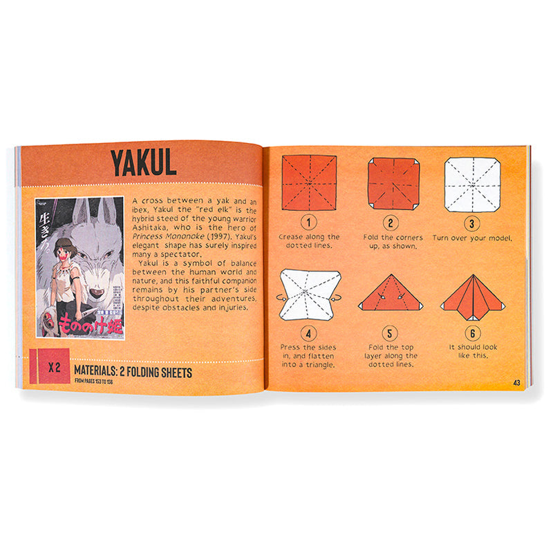 Studio Ghibli Origami inside page 7