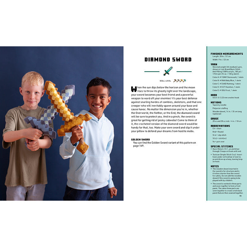 Minecraft: The Official Crochet Book inside page 6