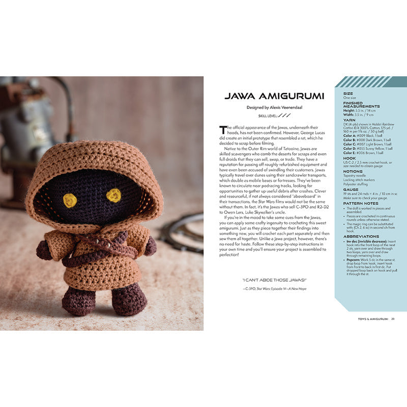 Star Wars: The Official Crochet Pattern Book inside page 1