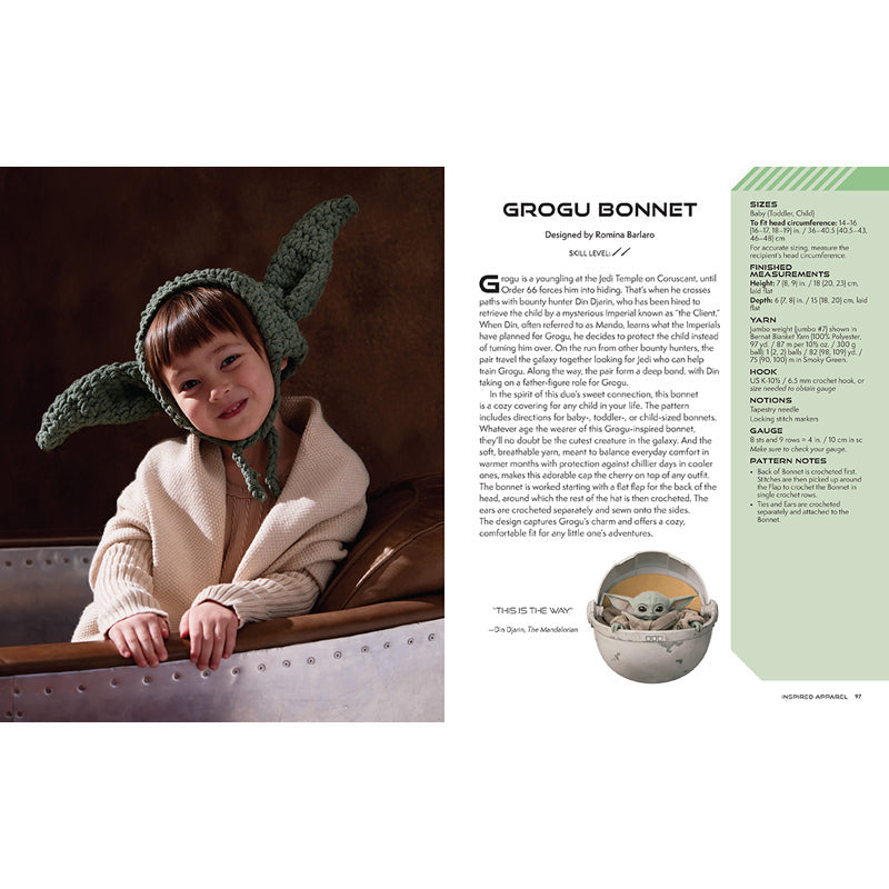 Star Wars: The Official Crochet Pattern Book inside page 3