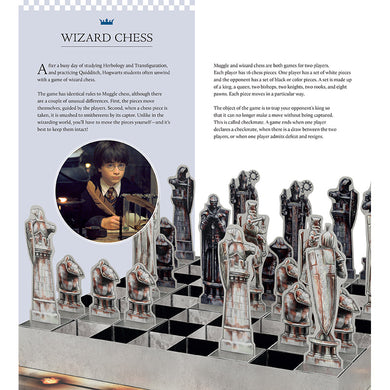 Harry Potter: The Pocket Pop-Up Wizard Chess Set (TRAVEL EDITION) inside page 8