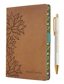 The White Lotus Journal and Pen Set-Lifestyle and Leisure-買書書 BuyBookBook