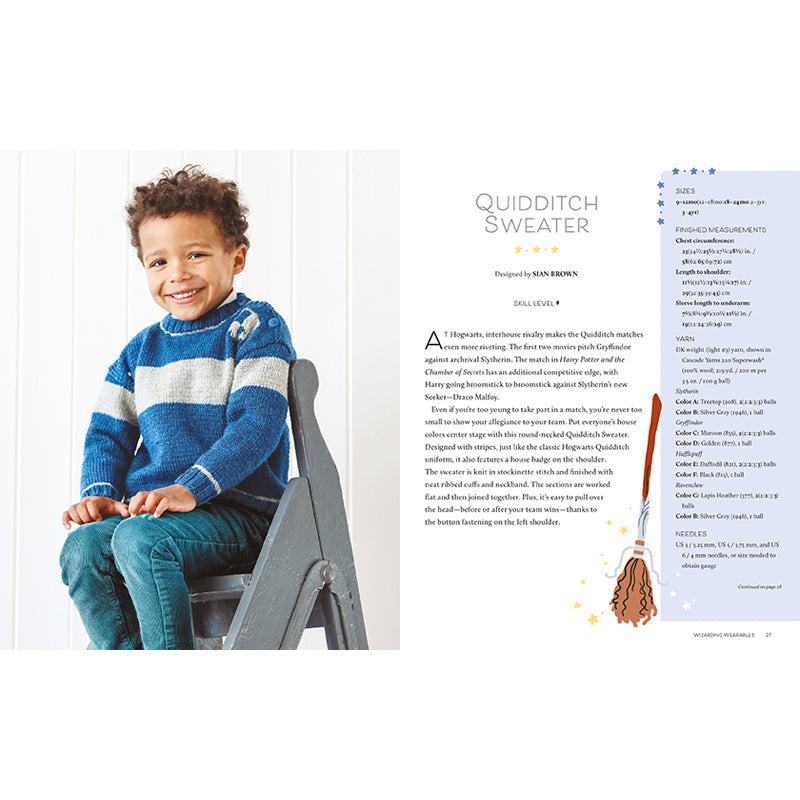 Harry Potter: Knitting Magic for Baby and Toddler inside page 3