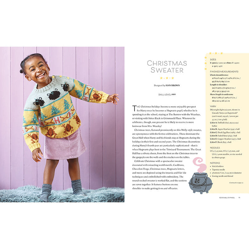 Harry Potter: Knitting Magic for Baby and Toddler inside page 7