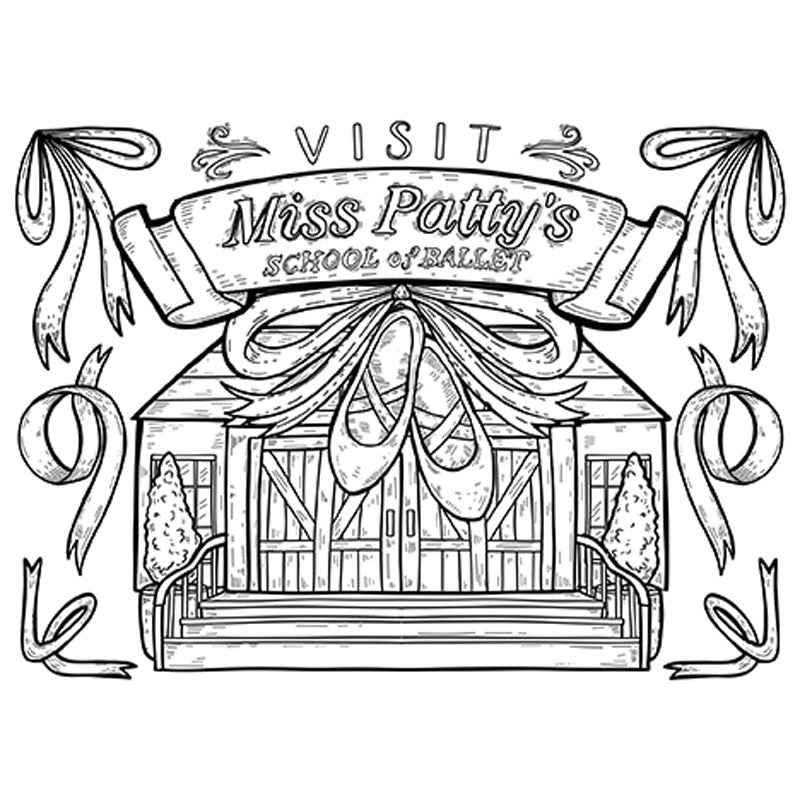 Gilmore Girls: Greetings from Stars Hollow [Postcard Coloring] inside page 6
