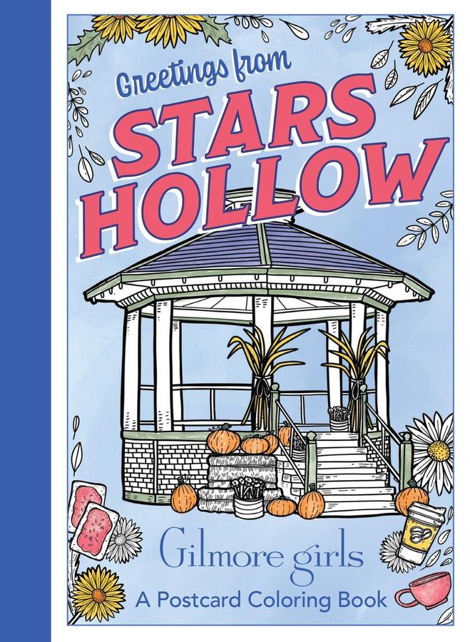 Gilmore Girls: Greetings from Stars Hollow [Postcard Coloring]-Lifestyle and Leisure-買書書 BuyBookBook