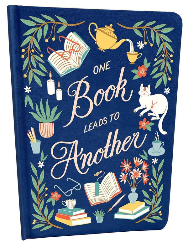 Book Lover's Embroidered Journal-Lifestyle and Leisure-買書書 BuyBookBook