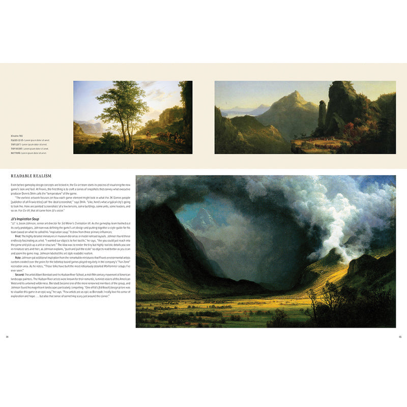The Art and Making of Sid Meier's Civilization VII inside page 3
