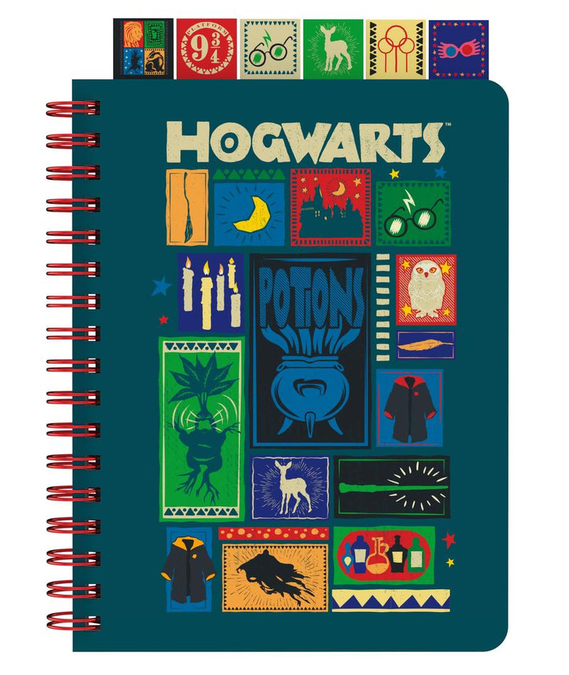 Harry Potter: Hogwarts Spiral Notebook-Art: general-買書書 BuyBookBook