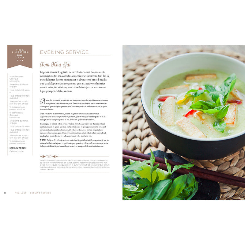 The White Lotus Official Cookbook inside page 7