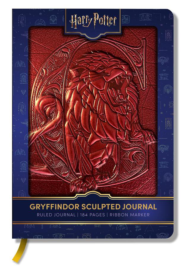 Harry Potter Sculpted Journal: Gryffindor-Lifestyle and Leisure-買書書 BuyBookBook