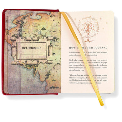 The Lord of the Rings Memory Journal: Reflect, Record, Remember inside page 1