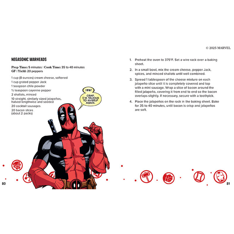 A Taste of Marvel: Snacks inside page 7