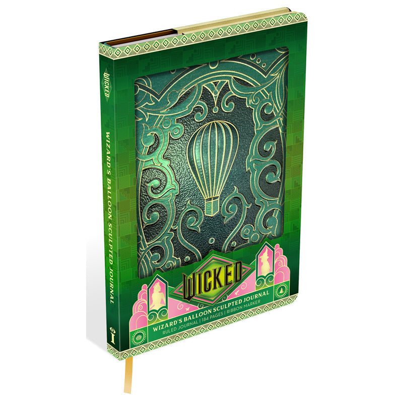 Wicked: Wizard’s Balloon Sculpted Journal inside page 1