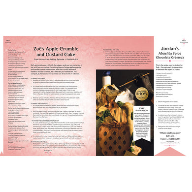 Harry Potter: Wizards of Baking: The Official Companion Guide inside page 7