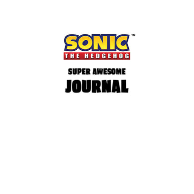 Sonic the Hedgehog Super Awesome Journal inside page 1