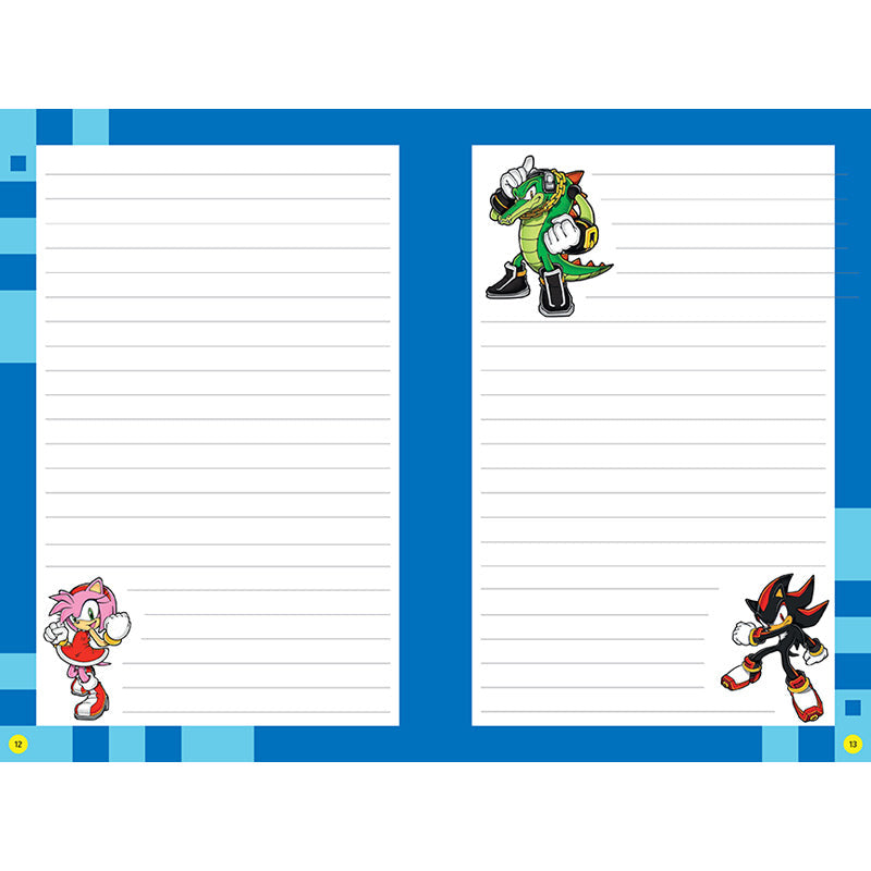 Sonic the Hedgehog Super Awesome Journal inside page 7