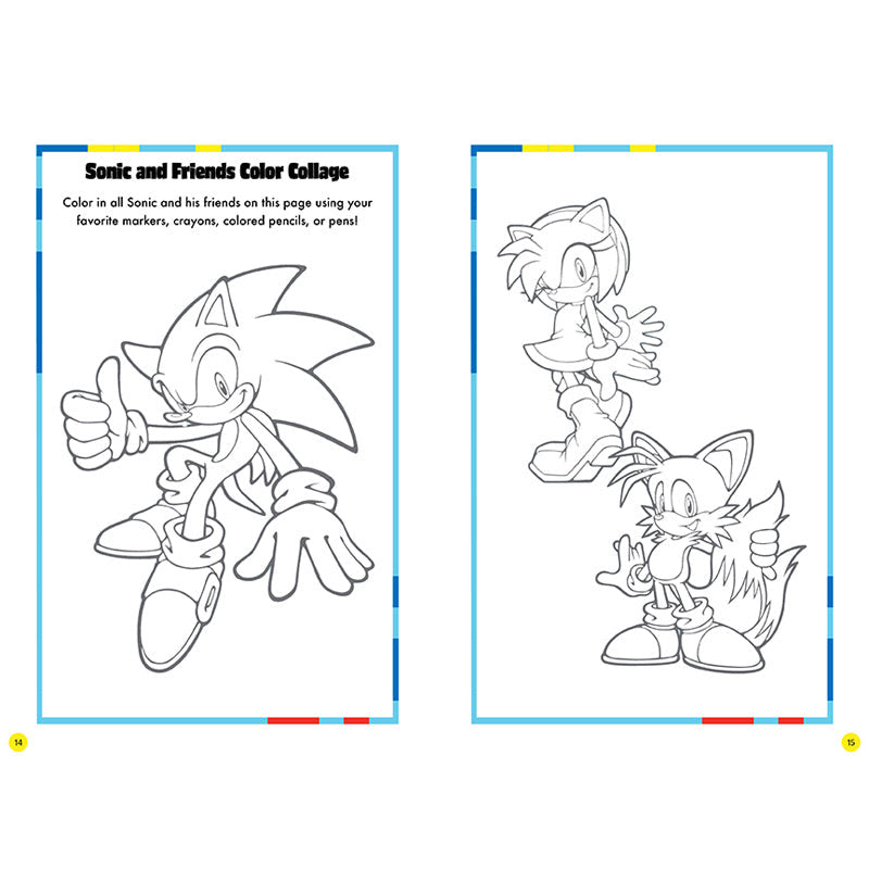 Sonic the Hedgehog Super Awesome Journal inside page 8