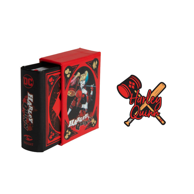 DC Comics: Harley Quinn Tiny Book and Pin Set inside page 1