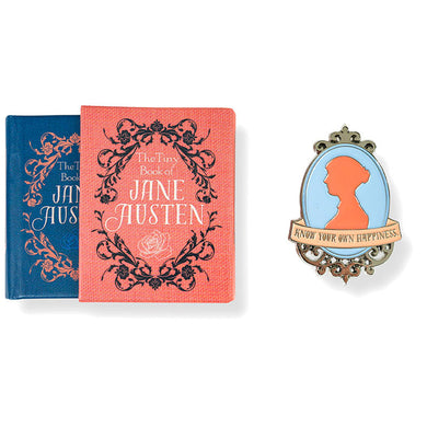 Jane Austen Tiny Book and Pin Set inside page 1