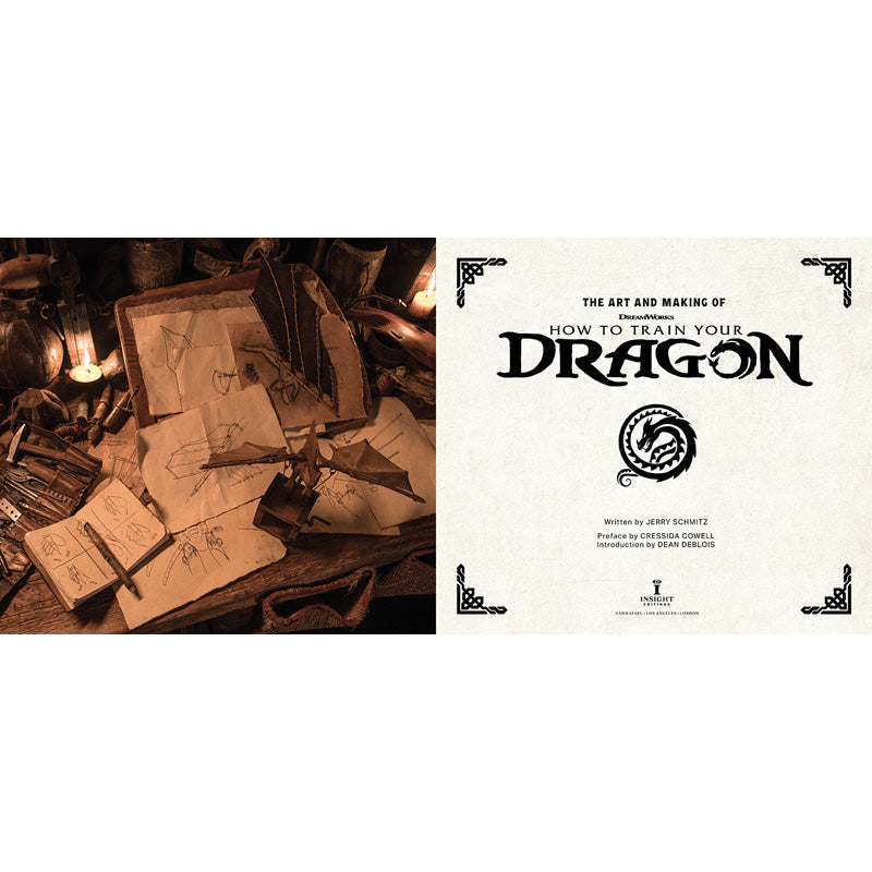The Art and Making of How to Train Your Dragon inside page 1