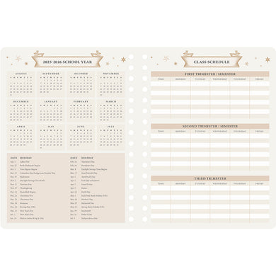 2025-2026 Harry Potter: Hogwarts Student Planner inside page 3