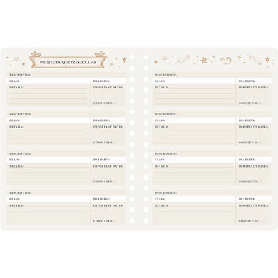 2025-2026 Harry Potter: Hogwarts Student Planner inside page 5