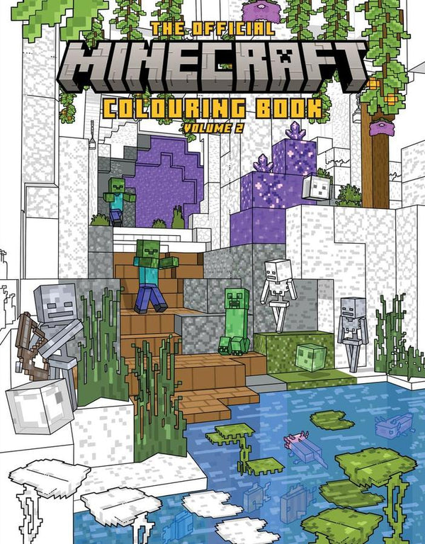 The Official Minecraft Colouring Book, Volume 2-Children’s interactive and activity books and kits-買書書 BuyBookBook