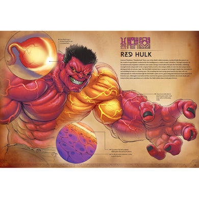 Marvel Anatomy: A Scientific Study of the Superhuman inside page 1
