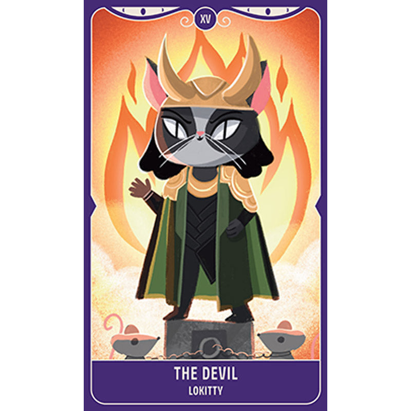 Cosplay Cats Tarot Deck and Guidebook inside page 1