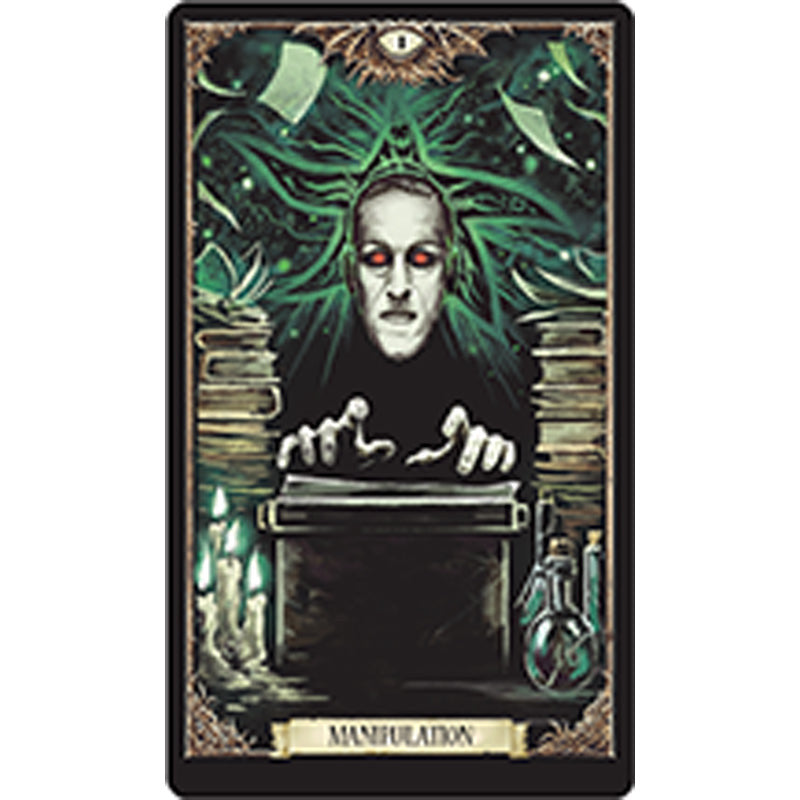 Necronomicon Tiny Tarot Deck and Guidebook inside page 2