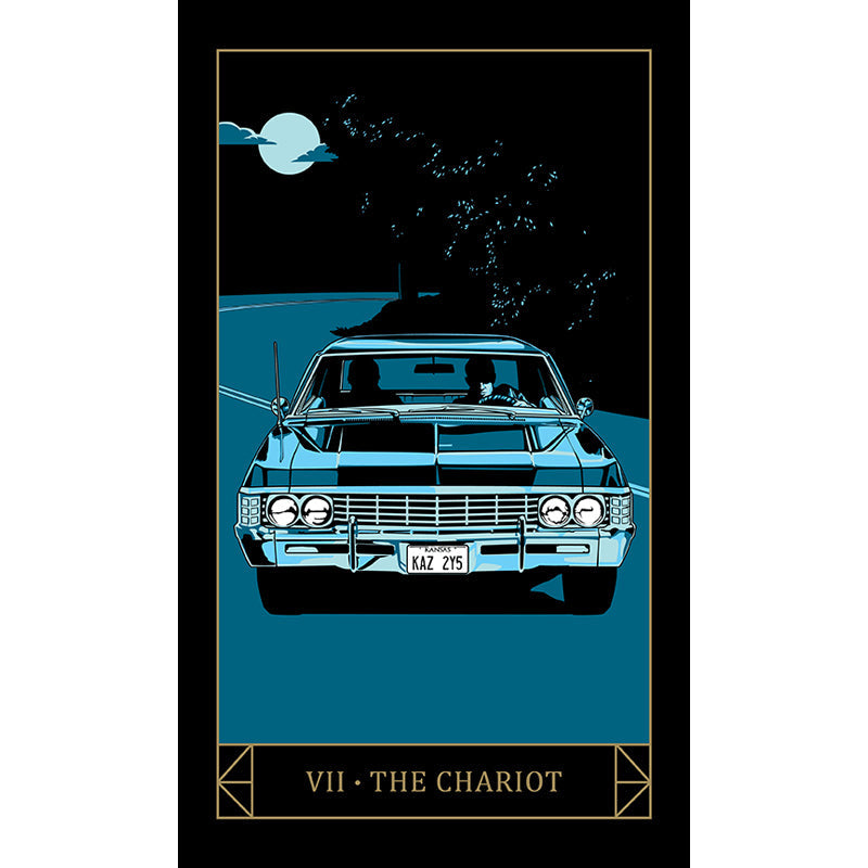 Supernatural Tiny Tarot Deck and Guidebook inside page 8