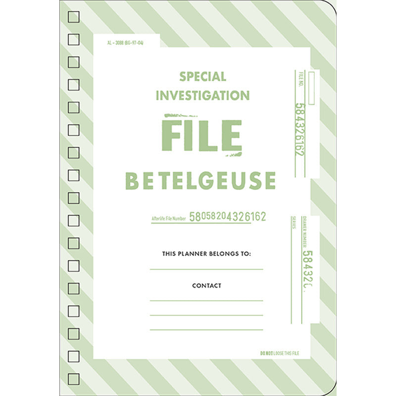 2026 Beetlejuice Beetlejuice 13-Month Weekly Planner inside page 2