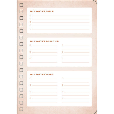 2026 Yellowstone: The Dutton Ranch 13-Month Weekly Planner inside page 4