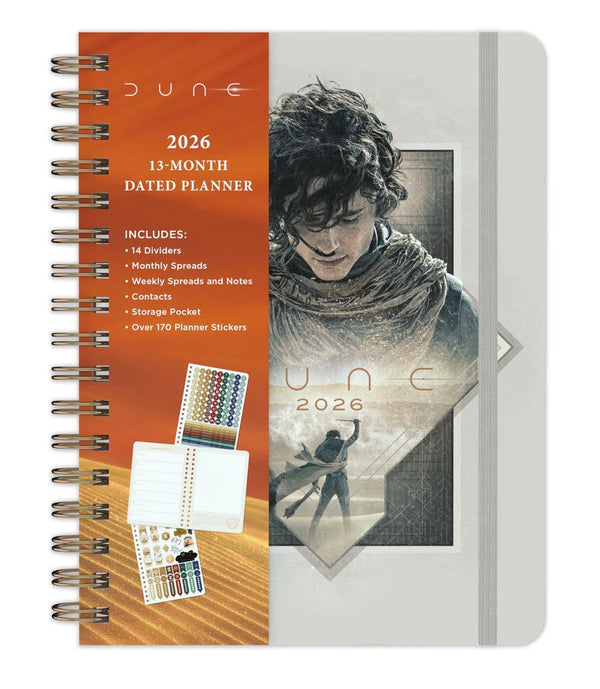 2026 Dune 13-Month Weekly Planner-Society/ culture/ social sciences-買書書 BuyBookBook