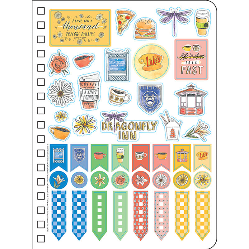 2026 Gilmore Girls 13-Month Weekly Planner inside page 8