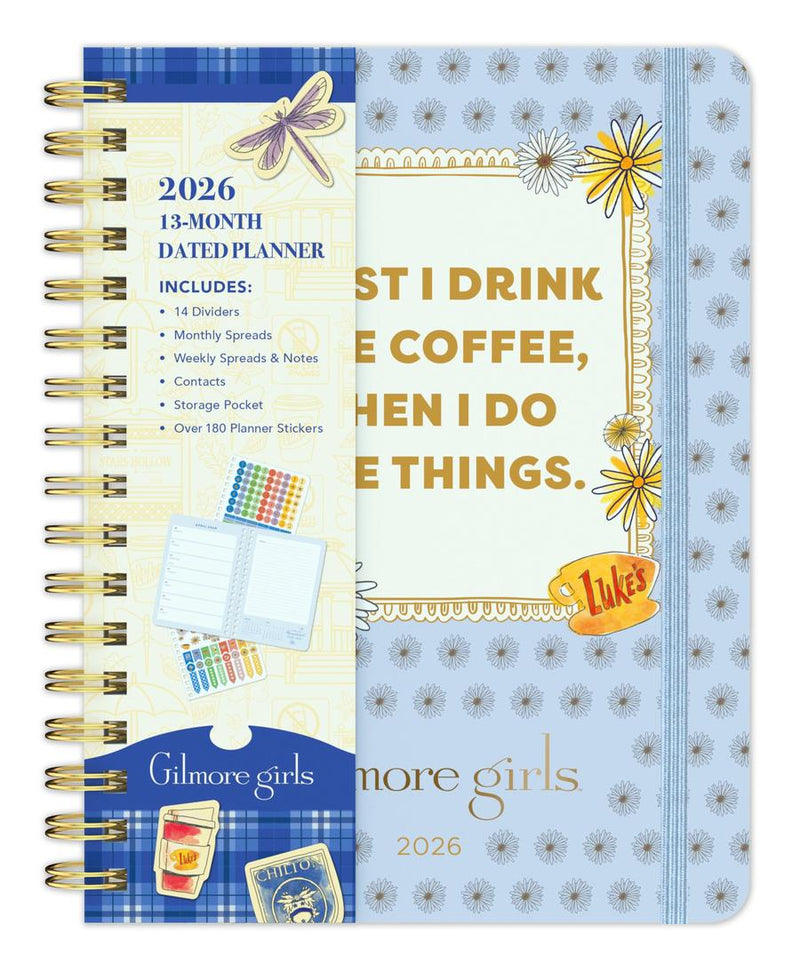 2026 Gilmore Girls 13-Month Weekly Planner-Society/ culture/ social sciences-買書書 BuyBookBook