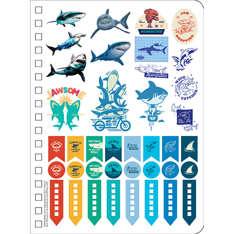 2026 Shark Week 13-Month Weekly Planner inside page 9