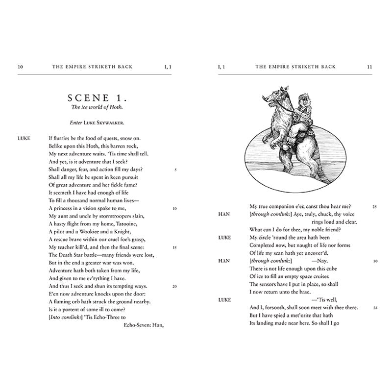 William Shakespeare's The Empire Striketh Back: Star Wars Part the Fifth inside page 1