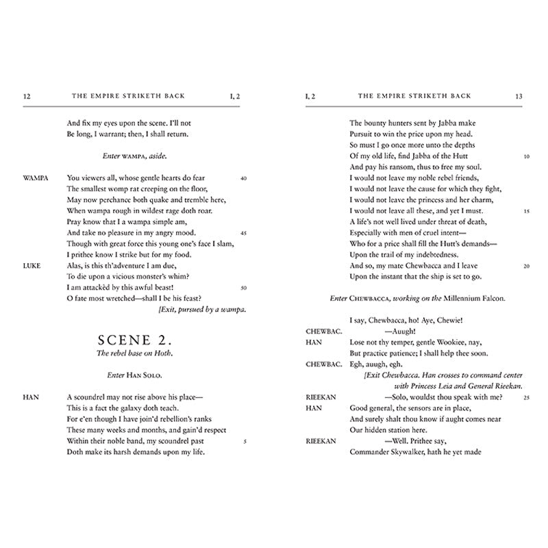 William Shakespeare's The Empire Striketh Back: Star Wars Part the Fifth inside page 2