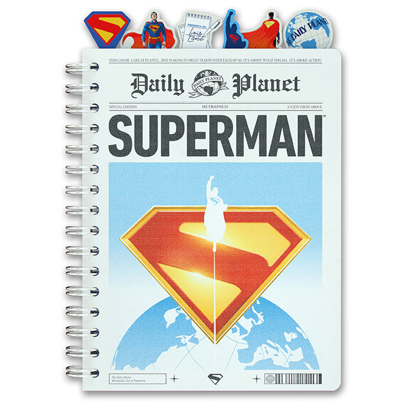 DC: Superman: The Daily Planet Spiral Notebook inside page 1