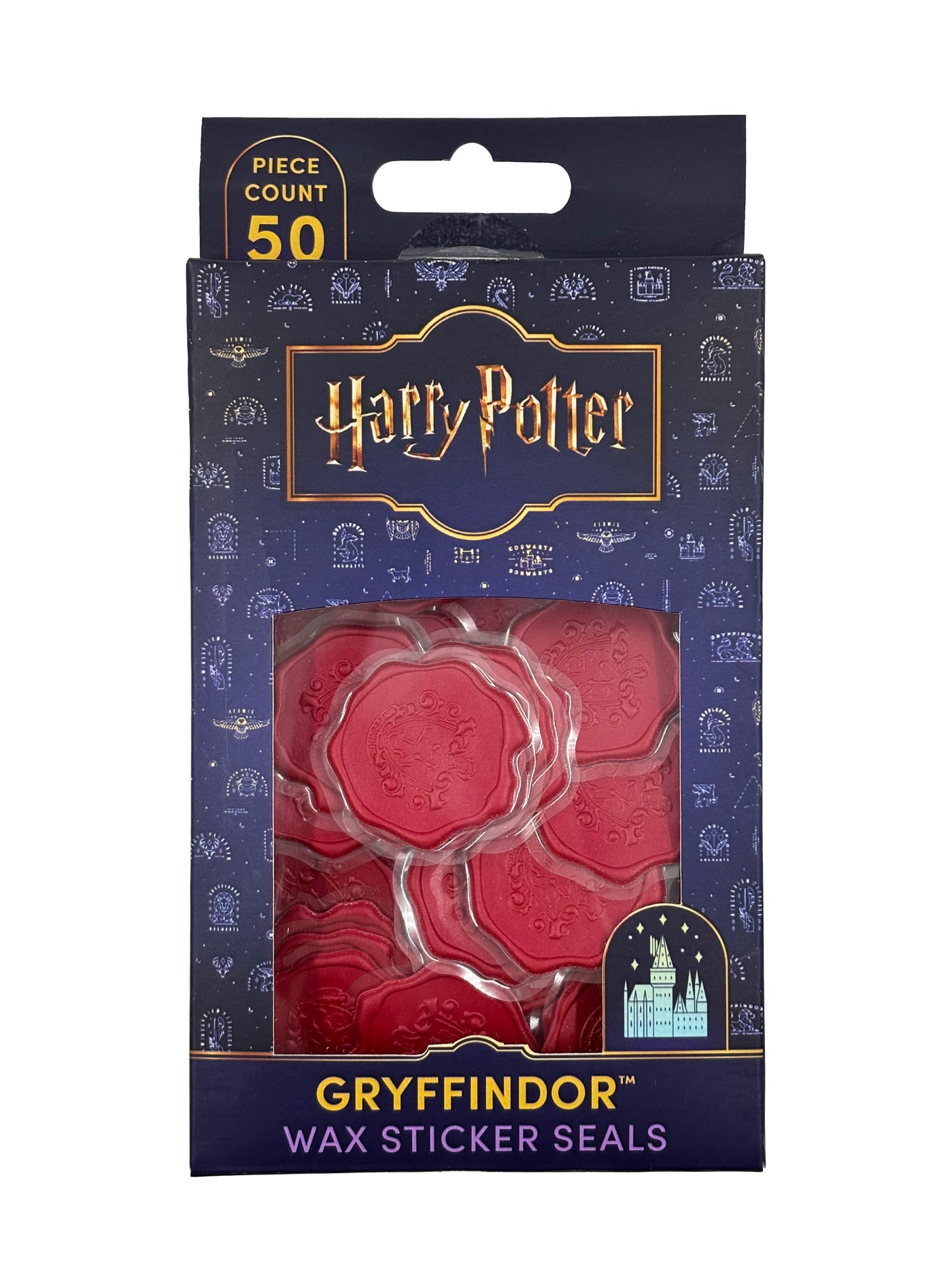 Harry Potter: Gryffindor Wax Sticker Seals (Set of 50) [Wax stickers]