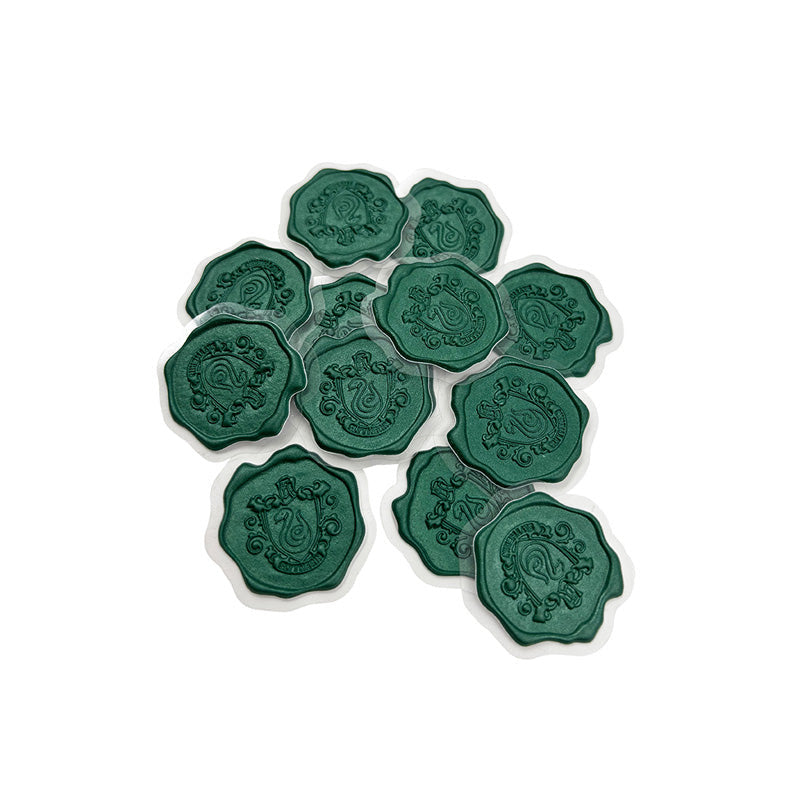 Harry Potter: Slytherin Wax Sticker Seals (Set of 50) [Wax stickers] inside page 1