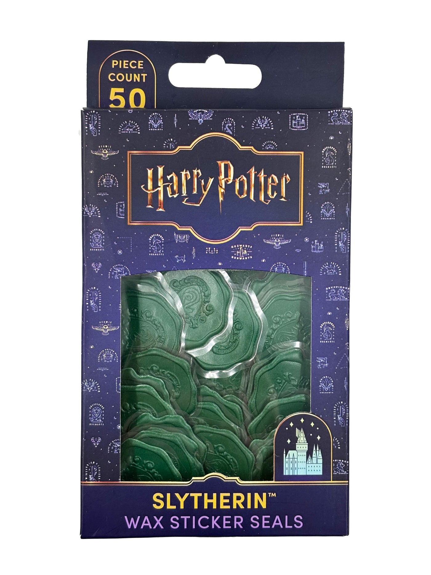 Harry Potter: Slytherin Wax Sticker Seals (Set of 50) [Wax stickers]